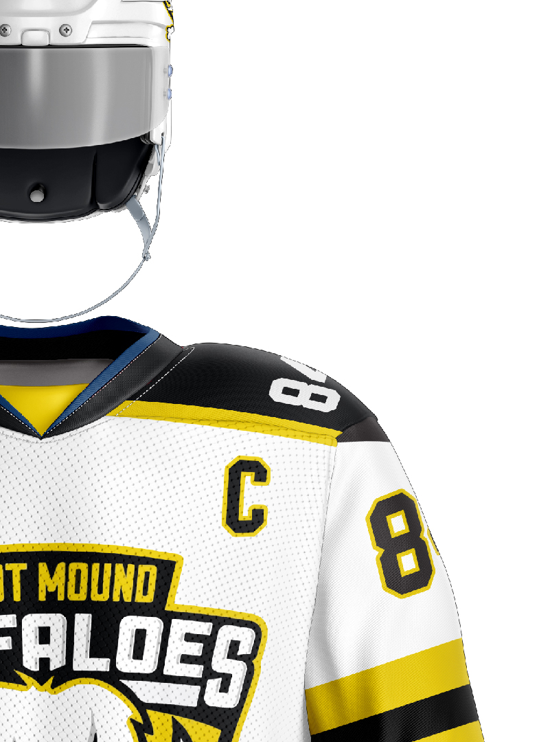 Pilot Mound Hockey Jersey Logo